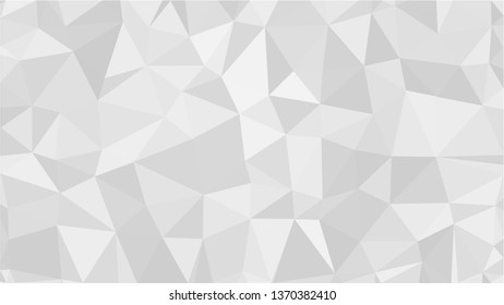 White Polygonal Mosaic Background, Low Poly Style, Vector illustration, Business Design Templates