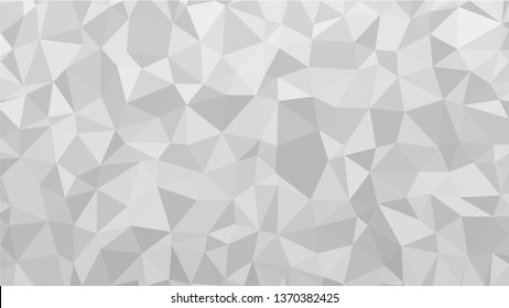 White Polygonal Mosaic Background, Low Poly Style, Vector illustration, Business Design Templates