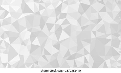 White Polygonal Mosaic Background, Low Poly Style, Vector illustration, Business Design Templates