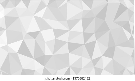 White Polygonal Mosaic Background, Low Poly Style, Vector illustration, Business Design Templates