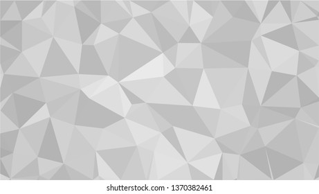 White Polygonal Mosaic Background, Low Poly Style, Vector illustration, Business Design Templates