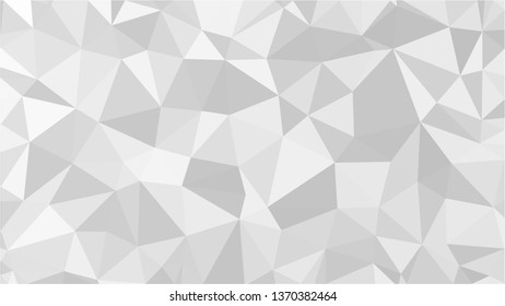 White Polygonal Mosaic Background, Low Poly Style, Vector illustration, Business Design Templates