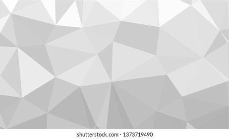 White Polygonal Mosaic Background, Low Poly Style, Vector illustration, Business Design Templates