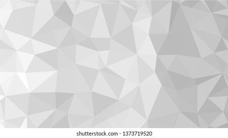 White Polygonal Mosaic Background, Low Poly Style, Vector illustration, Business Design Templates