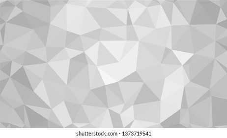 White Polygonal Mosaic Background, Low Poly Style, Vector illustration, Business Design Templates