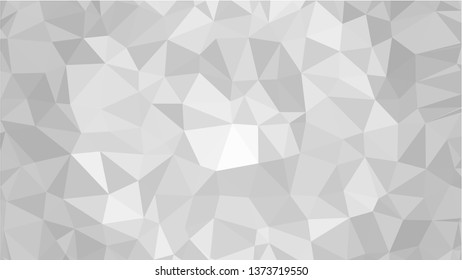 White Polygonal Mosaic Background, Low Poly Style, Vector illustration, Business Design Templates