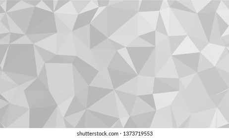 White Polygonal Mosaic Background, Low Poly Style, Vector illustration, Business Design Templates