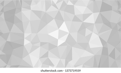 White Polygonal Mosaic Background, Low Poly Style, Vector illustration, Business Design Templates