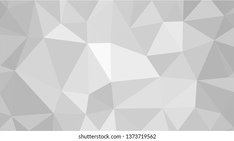 White Polygonal Mosaic Background, Low Poly Style, Vector illustration, Business Design Templates