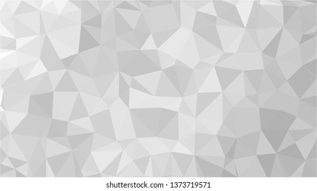 White Polygonal Mosaic Background, Low Poly Style, Vector illustration, Business Design Templates