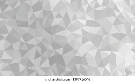 White Polygonal Mosaic Background, Low Poly Style, Vector illustration, Business Design Templates