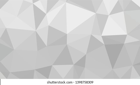 White Polygonal Mosaic Background, Low Poly Style, Vector illustration, Business Design Templates