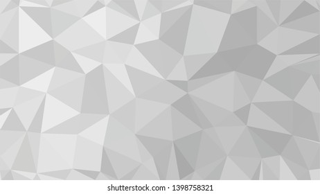 White Polygonal Mosaic Background, Low Poly Style, Vector illustration, Business Design Templates