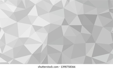 White Polygonal Mosaic Background, Low Poly Style, Vector illustration, Business Design Templates