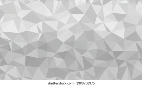 White Polygonal Mosaic Background, Low Poly Style, Vector illustration, Business Design Templates