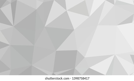 White Polygonal Mosaic Background, Low Poly Style, Vector illustration, Business Design Templates