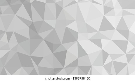 White Polygonal Mosaic Background, Low Poly Style, Vector illustration, Business Design Templates