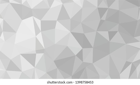 White Polygonal Mosaic Background, Low Poly Style, Vector illustration, Business Design Templates