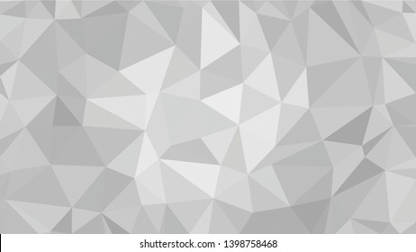 White Polygonal Mosaic Background, Low Poly Style, Vector illustration, Business Design Templates