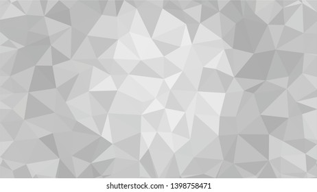 White Polygonal Mosaic Background, Low Poly Style, Vector illustration, Business Design Templates