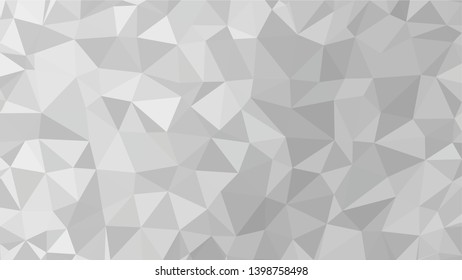 White Polygonal Mosaic Background, Low Poly Style, Vector illustration, Business Design Templates