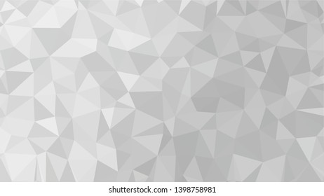 White Polygonal Mosaic Background, Low Poly Style, Vector illustration, Business Design Templates