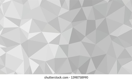 White Polygonal Mosaic Background, Low Poly Style, Vector illustration, Business Design Templates