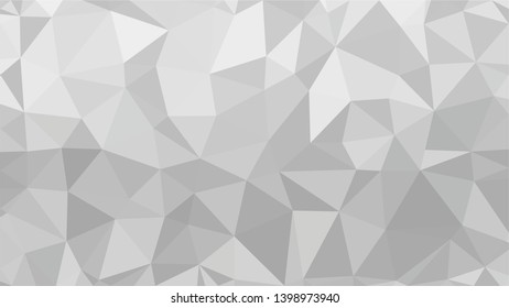 White Polygonal Mosaic Background, Low Poly Style, Vector illustration, Business Design Templates