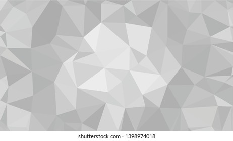 White Polygonal Mosaic Background, Low Poly Style, Vector illustration, Business Design Templates