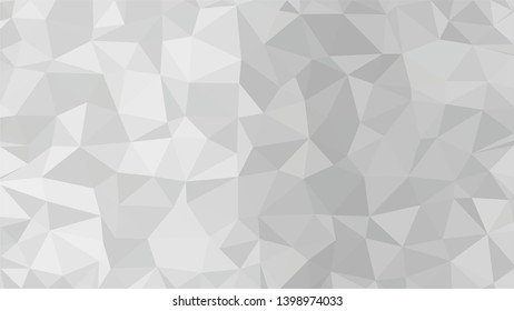 White Polygonal Mosaic Background, Low Poly Style, Vector illustration, Business Design Templates