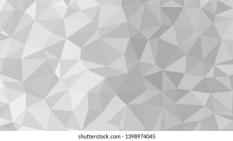 White Polygonal Mosaic Background, Low Poly Style, Vector illustration, Business Design Templates