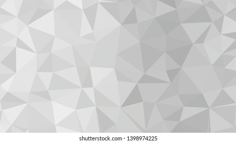 White Polygonal Mosaic Background, Low Poly Style, Vector illustration, Business Design Templates
