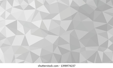 White Polygonal Mosaic Background, Low Poly Style, Vector illustration, Business Design Templates