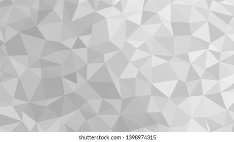 White Polygonal Mosaic Background, Low Poly Style, Vector illustration, Business Design Templates
