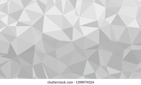 White Polygonal Mosaic Background, Low Poly Style, Vector illustration, Business Design Templates