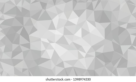 White Polygonal Mosaic Background, Low Poly Style, Vector illustration, Business Design Templates