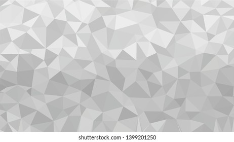 White Polygonal Mosaic Background, Low Poly Style, Vector illustration, Business Design Templates