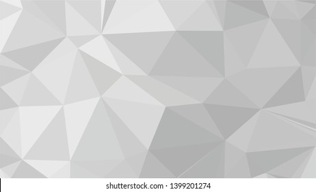 White Polygonal Mosaic Background, Low Poly Style, Vector illustration, Business Design Templates