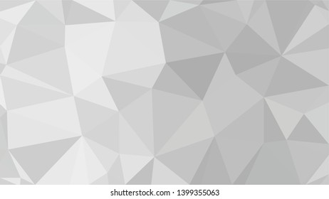 White Polygonal Mosaic Background, Low Poly Style, Vector illustration, Business Design Templates