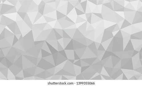 White Polygonal Mosaic Background, Low Poly Style, Vector illustration, Business Design Templates