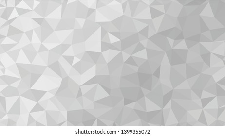 White Polygonal Mosaic Background, Low Poly Style, Vector illustration, Business Design Templates
