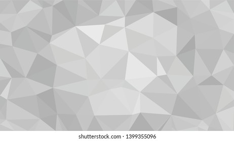 White Polygonal Mosaic Background, Low Poly Style, Vector illustration, Business Design Templates