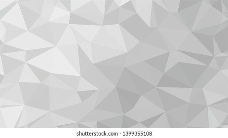 White Polygonal Mosaic Background, Low Poly Style, Vector illustration, Business Design Templates
