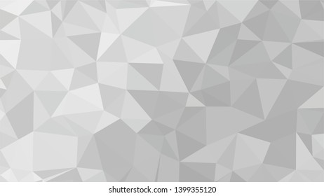 White Polygonal Mosaic Background, Low Poly Style, Vector illustration, Business Design Templates
