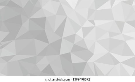 White Polygonal Mosaic Background, Low Poly Style, Vector illustration, Business Design Templates