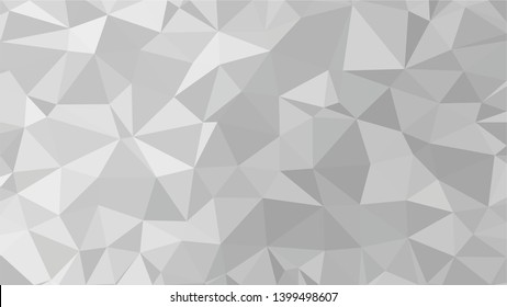 White Polygonal Mosaic Background, Low Poly Style, Vector illustration, Business Design Templates