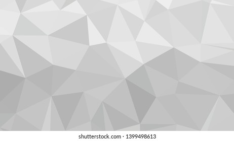 White Polygonal Mosaic Background, Low Poly Style, Vector illustration, Business Design Templates