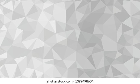 White Polygonal Mosaic Background, Low Poly Style, Vector illustration, Business Design Templates