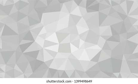 White Polygonal Mosaic Background, Low Poly Style, Vector illustration, Business Design Templates