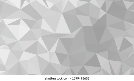 White Polygonal Mosaic Background, Low Poly Style, Vector illustration, Business Design Templates